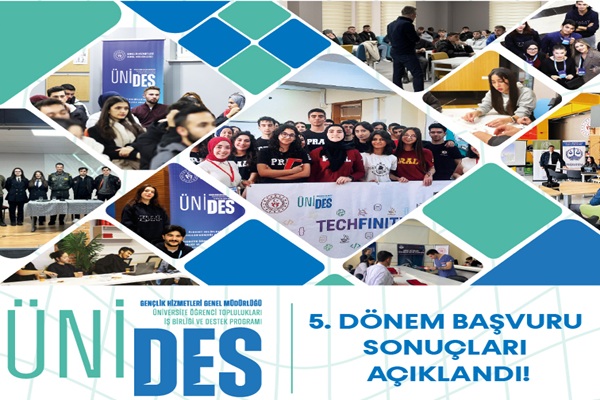 Fakültemiz ÜNİDES 5. Döneminde İki Projesiyle Destek Almaya Hak Kazandı
