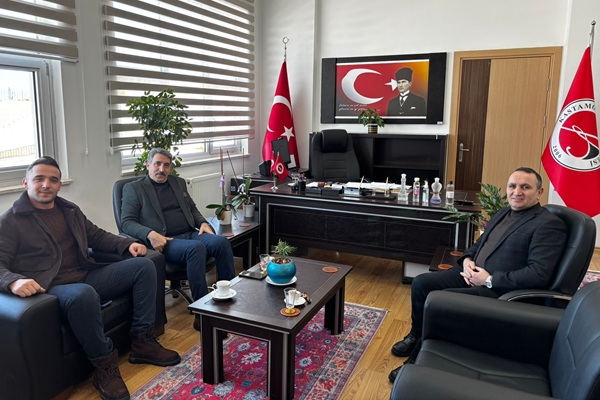 Kastamonu Belediyesi Ömerül Faruk Huzur Evi Müdüründen Dekanımıza Ziyaret