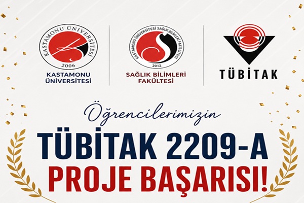 Öğrencilerimizin TÜBİTAK 2209-A Proje Başarısı