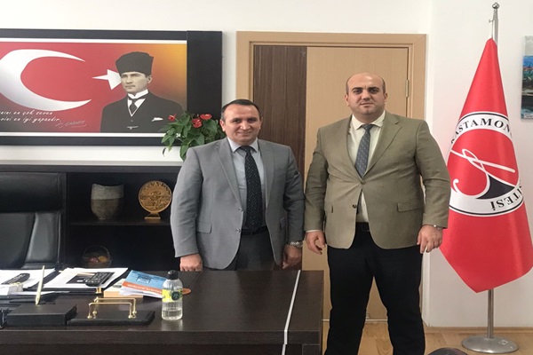Kastamonu İl Sağlık Müdüründen Fakültemiz Dekanına Ziyaret