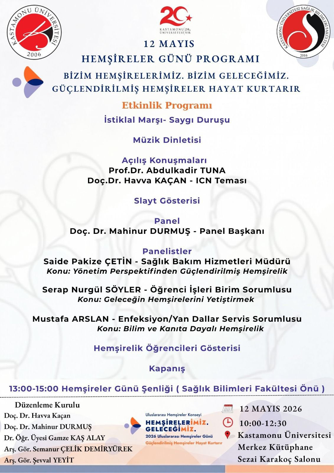 Hemşireler Günü Programı