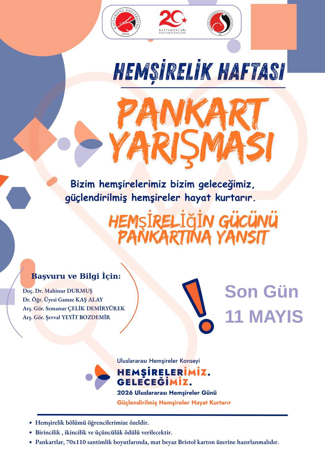 Hemşireler Günü Pankart Yarışması