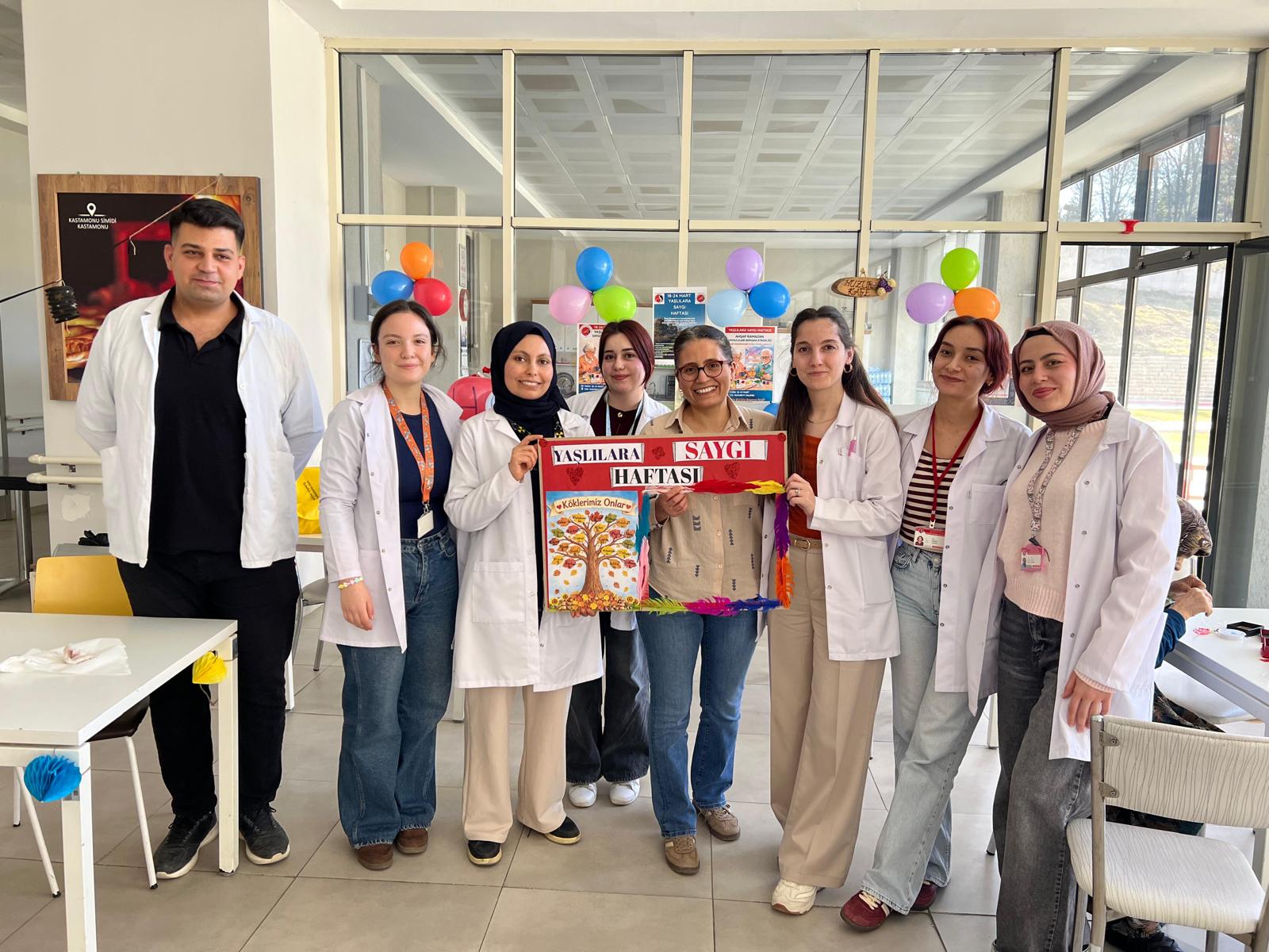 Yaşlılara Saygı Haftası Kapsamında Huzurevi Etkinliği Düzenlendi